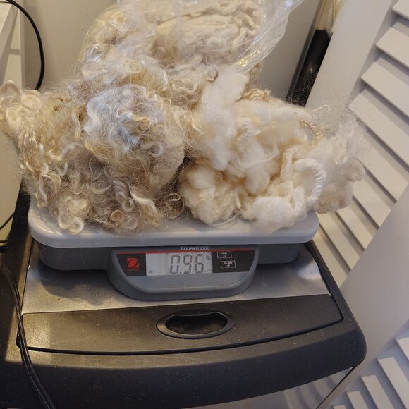 Other - Natural Raw Roving Wool .98lbs